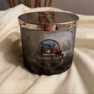 Goose Creek 3 Wick Halloween Candle - Forbidden Elixer